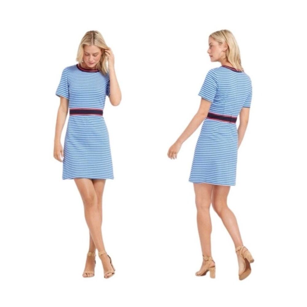 Draper James Persley Ponte‎ Dress – Size XXL – Navy/White Stripe